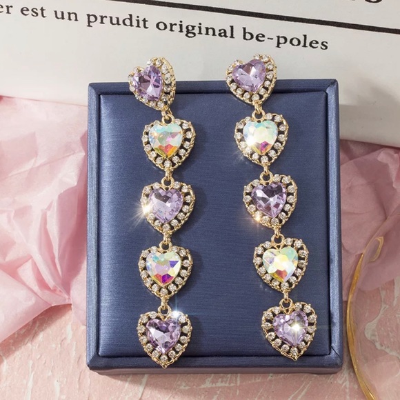 ✨SOLD OUT✨Lavender Crystal Drops✨ - Picture 2 of 8